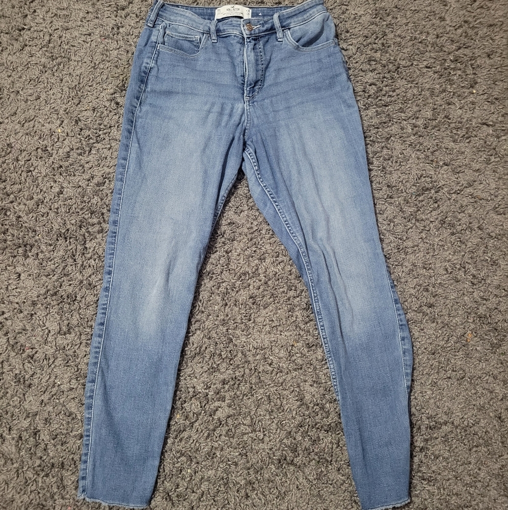 Hollister Denim Blue Skinny Jeans